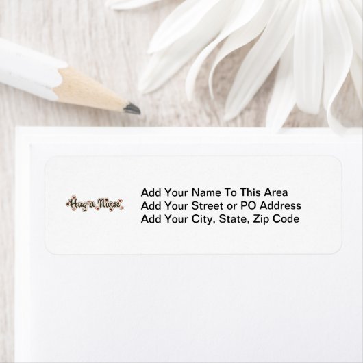 ナースのTシャツおよびギフトを抱き締めて下さい ラベル (インサイチュ)