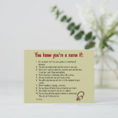 ナースはがき ポストカード (スタンド正面)