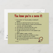 ナースはがき ポストカード (正面/裏面)