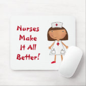 ナースはそれをすべてによりよく作ります マウスパッド (マウス)