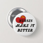ナースはそれをよりよくさせます 缶バッジ (正面&裏面)