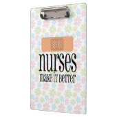 ナースはそれをよりよく、かわいいナースの包帯させます クリップボード (左)