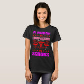 ナースはスクラブの哀れみ可愛い看護Gag私 Tシャツ (正面フル)