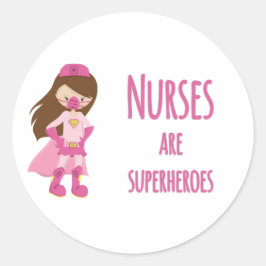 ナースはスーパーヒーロー ラウンドシール