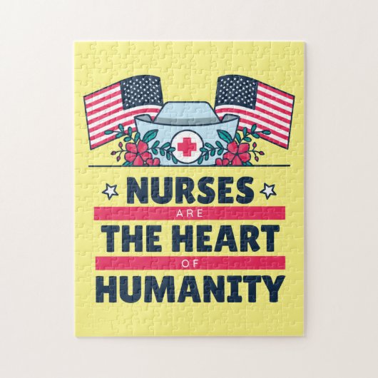 ナースは人類のハートである ジグソーパズル (縦)