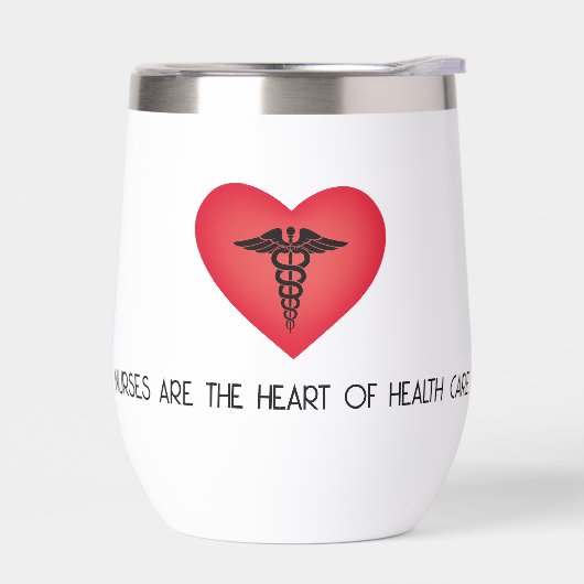 ナースは健康のハートである気に (左面)