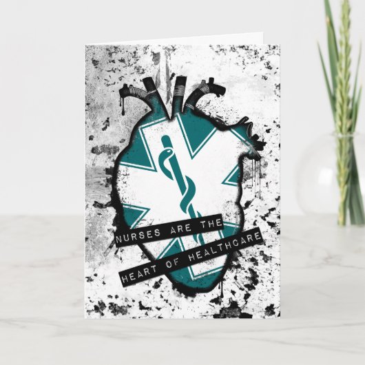 ナースは医療の解剖学的ハートである シーズンカード (正面)