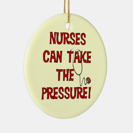 ナースは圧力を取ることができます セラミックオーナメント (右)