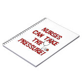 ナースは圧力を受けることができる ノートブック (左側)