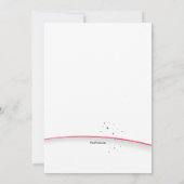 ナースは大きなハート 招待状 (裏面)