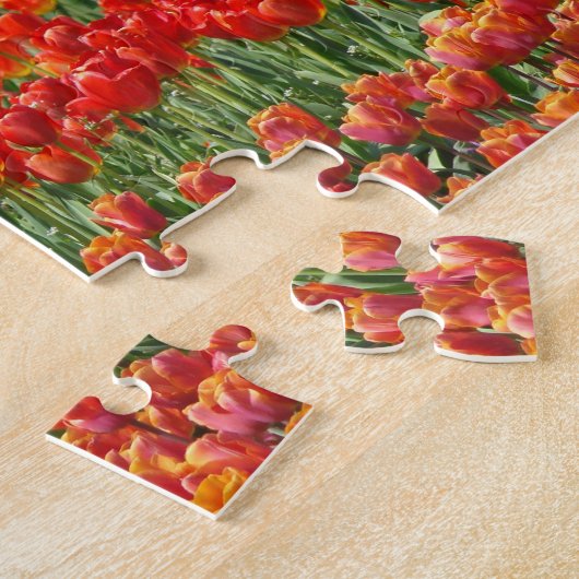 ナースは天使だ!パズルギフトチューリップフェスティバル ジグソーパズル (側面)