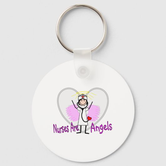 ナースは天使である キーホルダー (正面)