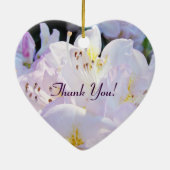 ナースは天使です! ハートのオーナメントをつるすギフト セラミックオーナメント (裏面)