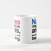 ナースは天使のコーヒー・マグではないかもしれません コーヒーマグカップ (中央)