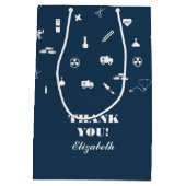 ナースは実在地の天使である ミディアムペーパーバッグ (裏面)