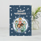 ナースは実在地上の天使である。カスタムフラットカード サンキューカード (スタンド正面)