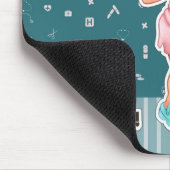 ナースは愛でそれをする。かわいいナース マウスパッド (コーナー)