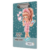 ナースは愛でそれをする。ナース謝礼ギフト クリップボード (左)