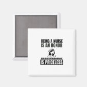 ナースは手術室としての名誉である マグネット (正面/裏面)