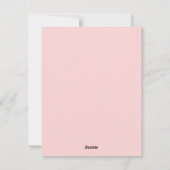 ナースは毎日の猫用の幼児を注文する シーズンカード (裏面)