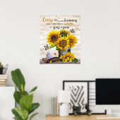 ナースは毎日新しい始まりだやる気を起こさせる ポスター (ホームオフィス)