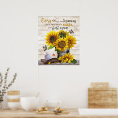 ナースは毎日新しい始まりだやる気を起こさせる ポスター (キッチン)