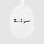 ナースは決して仕事をしない母のようなものだ オーナメント (裏面)