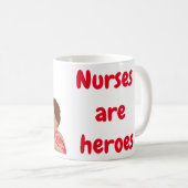 ナースは英雄 コーヒーマグカップ (正面右)