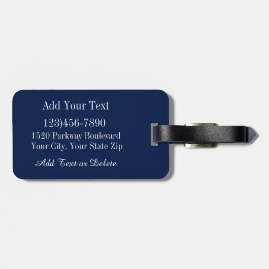 ナースは親切なハートを持っている – ラゲージトートバッグラベル ラゲッジタグ (裏面横)