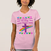 ナースはA賛美の Tシャツ (正面)
