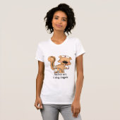 ナースはLiving Angels Tシャツ (正面フル)