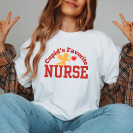 ナースへの反バレンタインデーおもしろいヴィンテージギフト Tシャツ
