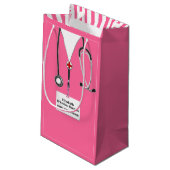 ナースまたはドクタースモール抱き枕 スモールペーパーバッグ (裏面アングル)