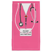 ナースまたはドクタースモール抱き枕 スモールペーパーバッグ (正面)