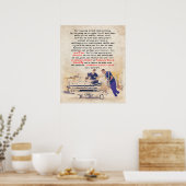 ナースよ感動的り&やる気を起こさせる ポスター (キッチン)