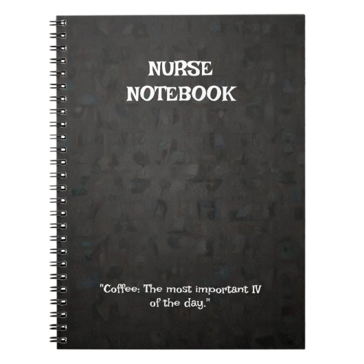 ナースをテーマにした ノートブック (正面)