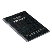 ナースをテーマにした ノートブック (右側)