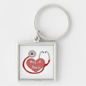 ナースを抱き締めて下さい キーホルダー (正面)