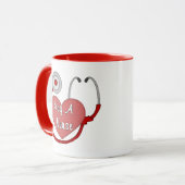 ナースを抱き締めて下さい! マグカップ (正面左)