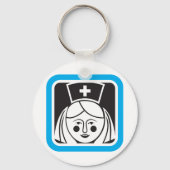 ナースアイコン キーホルダー (正面)