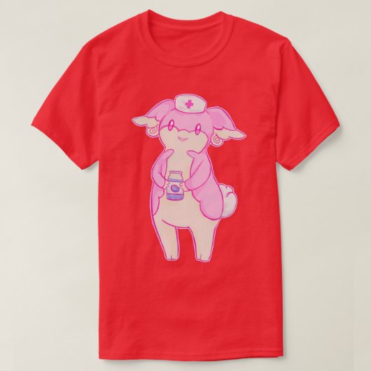 ナースアウディノ Tシャツ (デザイン正面)
