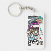 ナースアクリルキーチェーン キーホルダー (正面)