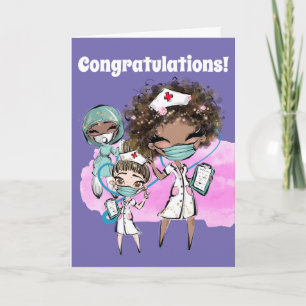 ナースアフリカ系アメリカ産のコビドマスク可愛い医師med カード