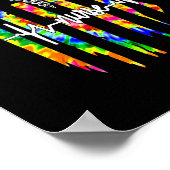 ナースアメリカ国旗USA愛国的ナース ポスター (角)