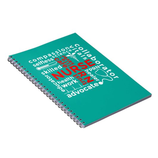 ナースアートアクセサリー抽象芸術型デザインギフト ノートブック (右側)