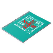 ナースアートアクセサリー抽象芸術型デザインギフト ノートブック (左側)