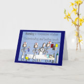 ナースアートギフト カード (黄色い花)