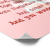 ナースアート詩(フレーム可能) 「疲れた」 ポスター (角)