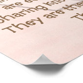 ナースアート詩「彼らはナースだ」 14X11"ポスター ポスター (角)