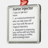 ナースインジェクター定義エステティックNurs メタルオーナメント (左)